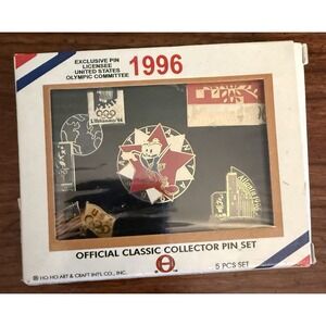 1996 Atlanta‎ Olympic Games - Classic Collector 5 Piece Pin Set - Unopened